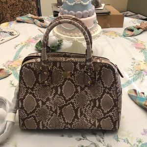 Michael Kors snakeskin purse